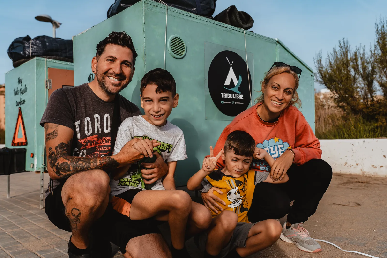 Dejamos nuestra casa y vida convencional para comenzar este viaje